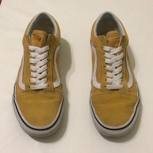 Vans Old Skool Skate Shoe - Yellow